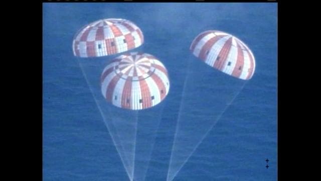 NASA image: Orion returns to earth