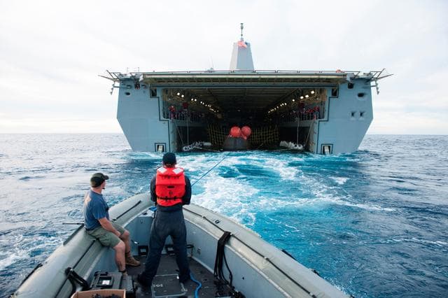 NASA image: Orion Recovery