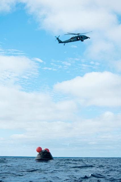NASA image: Orion Recovery