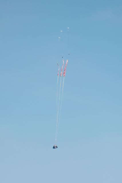 NASA image: Orion returns to Earth after a succesfull flight