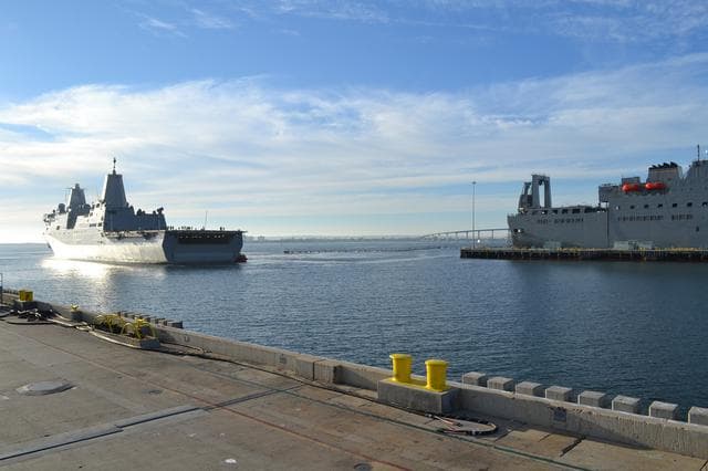NASA image: Orion arrives in San Diego