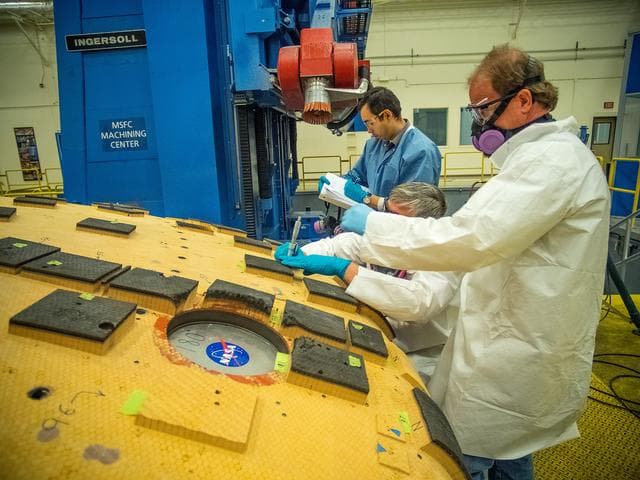 NASA image: Studying Orion's Heat Shield