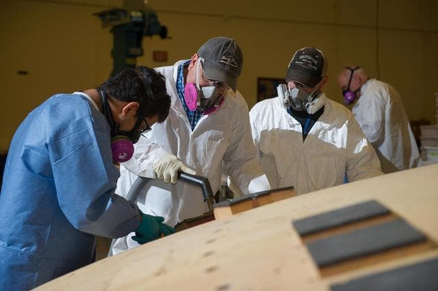 NASA image: Studying Orion's heat shield