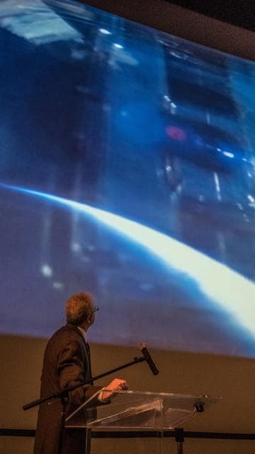 NASA image: Orion recognizes Houston team members