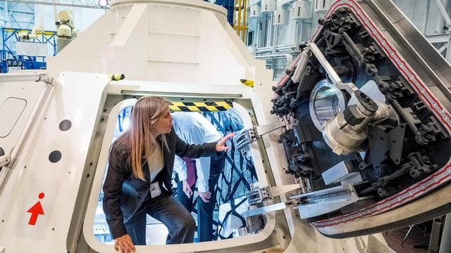 NASA image: Deputy Administrator visits Orion