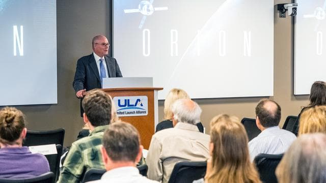 NASA image: Orion team at United Launch Alliance