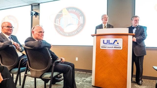 NASA image: Orion team at United Launch Alliance