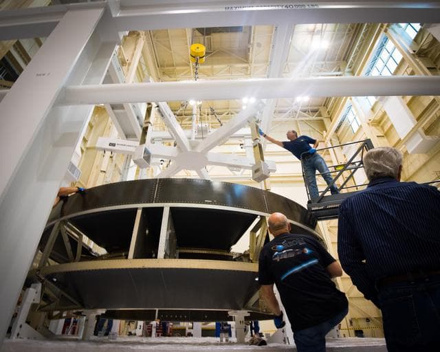 NASA image: NASA Service Module testing at Plum Brook
