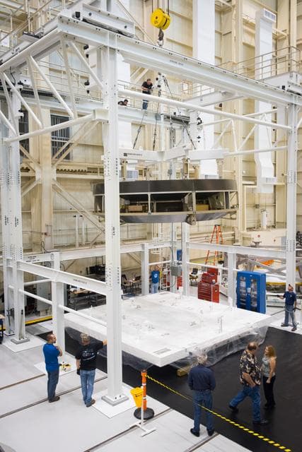 NASA image: NASA Service Module testing at Plum Brook
