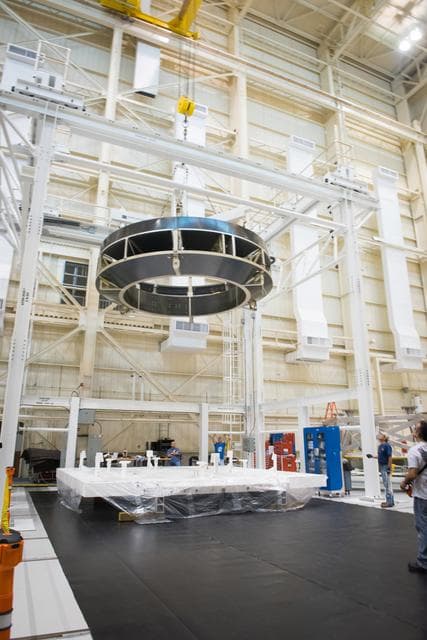 NASA image: NASA Service Module testing at Plum Brook