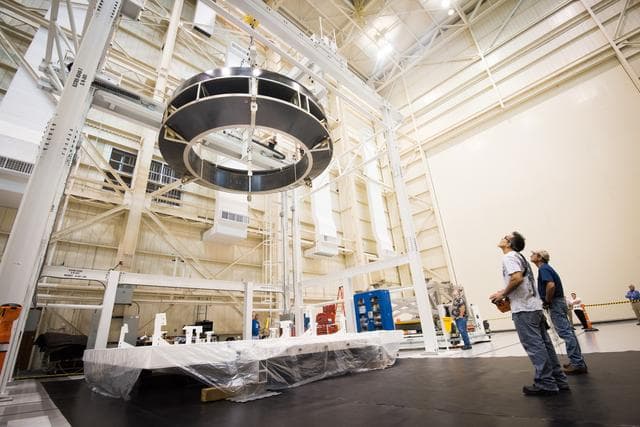 NASA image: NASA Service Module testing at Plum Brook