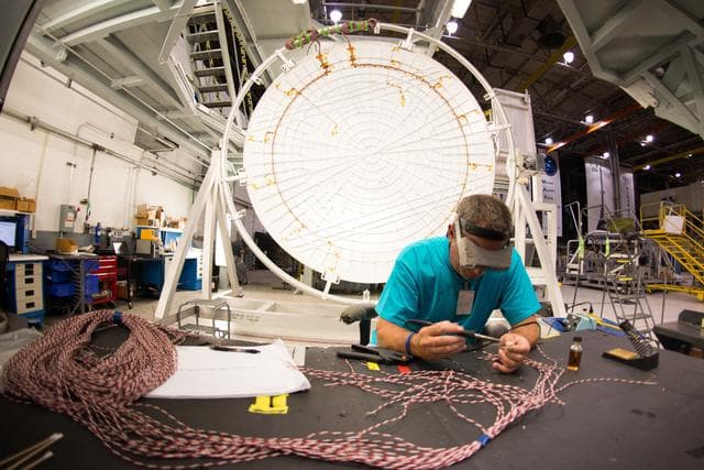 NASA image: Preparing Orion pieces for welding