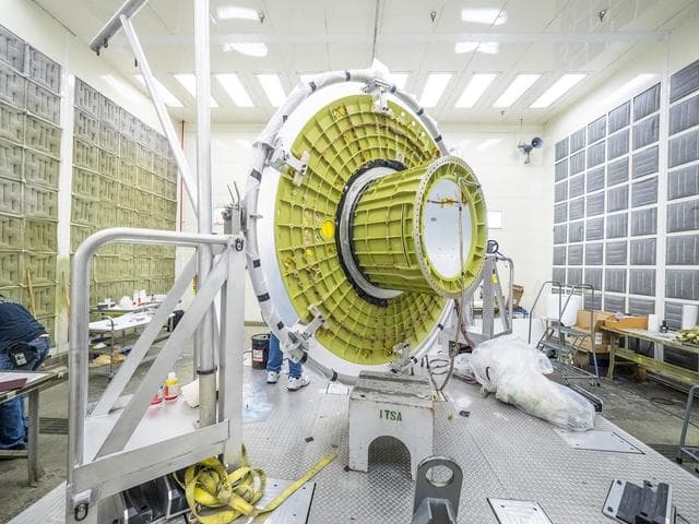 NASA image: Orion EM-1 hardware