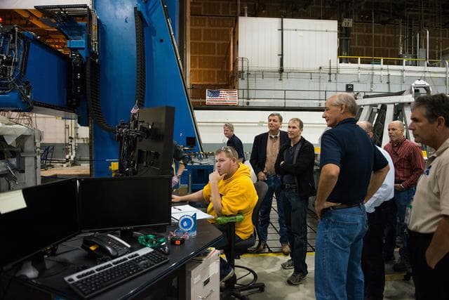 NASA image: MAF Orion MGMT Visit
