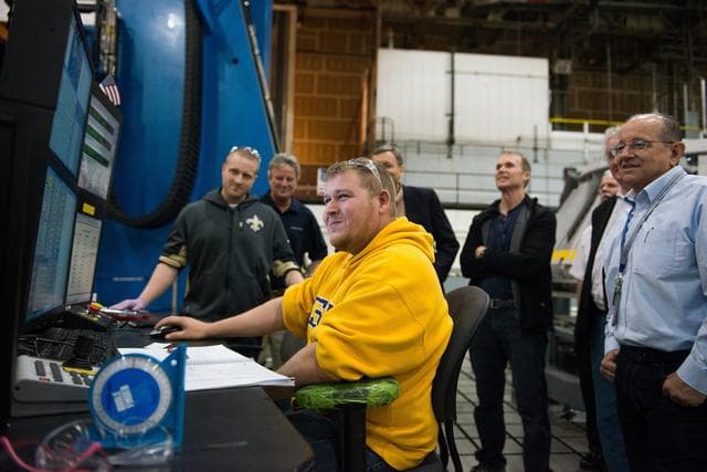 NASA image: MAF Orion MGMT Visit