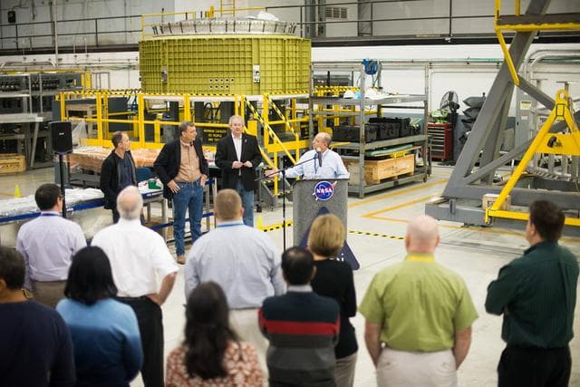 NASA image: MAF Orion MGMT Visit