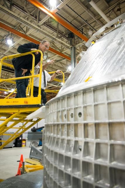 NASA image: MAF Orion MGMT Visit