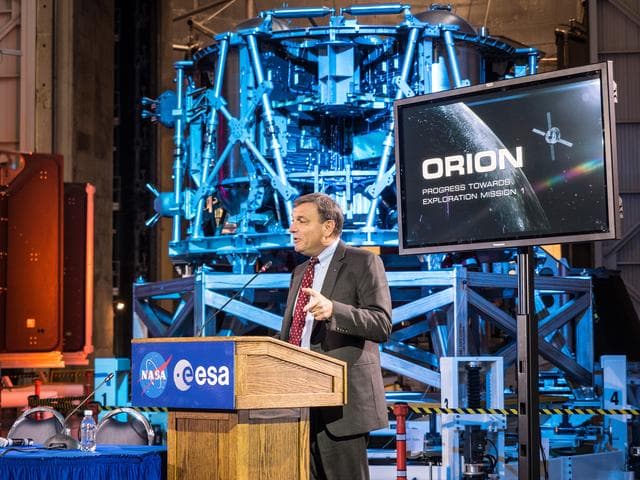 NASA image: European Service Module Testing