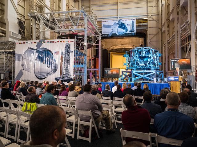 NASA image: European Service Module Testing