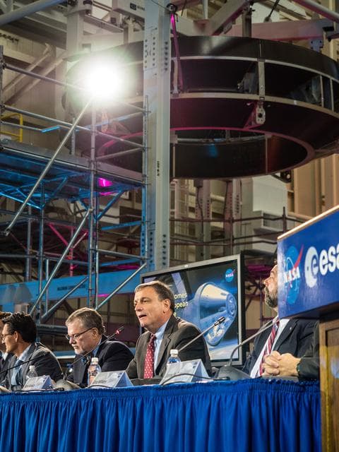 NASA image: European Service Module Testing