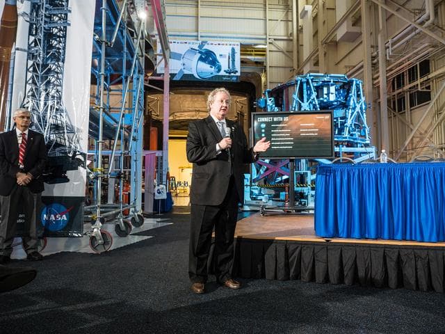 NASA image: European Service Module Testing