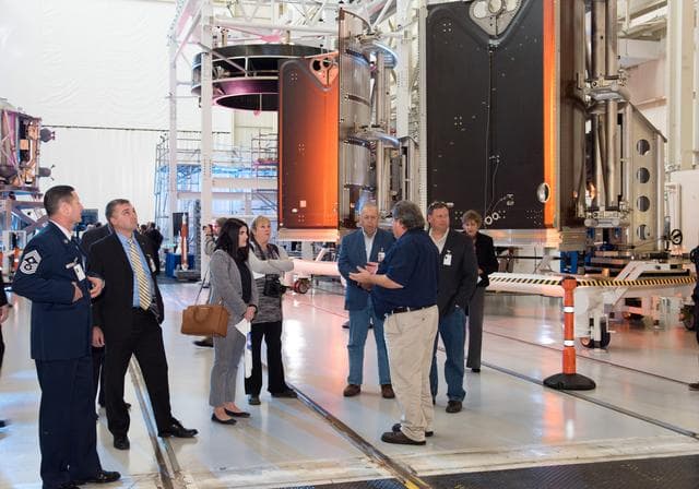 NASA image: European Service Module Testing