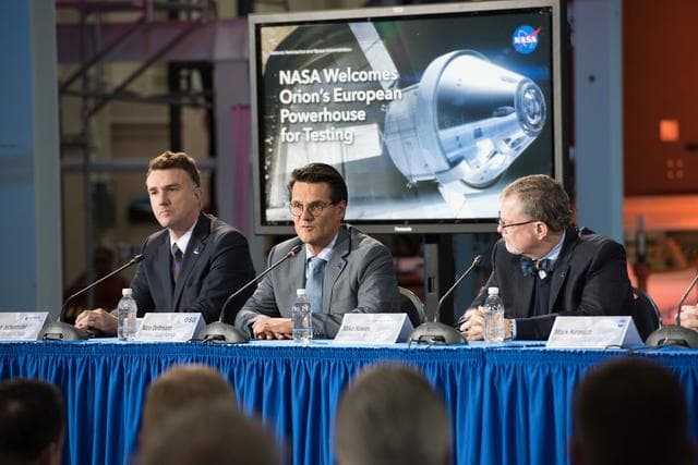 NASA image: European Service Module Testing