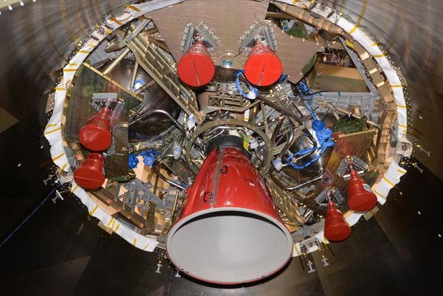 NASA image: Service module testing in Plum Brook