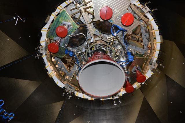 NASA image: Service module testing in Plum Brook Station in Ohio