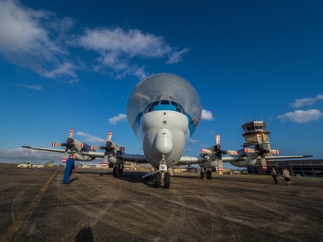 NASA image: Super Guppy Arrives in New Orleans