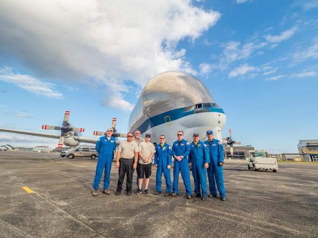 NASA image: Super Guppy Arrives in New Orleans
