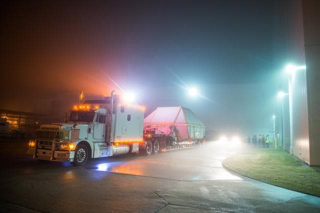 NASA image: Orion EM-1 Vessel Ships to KSC