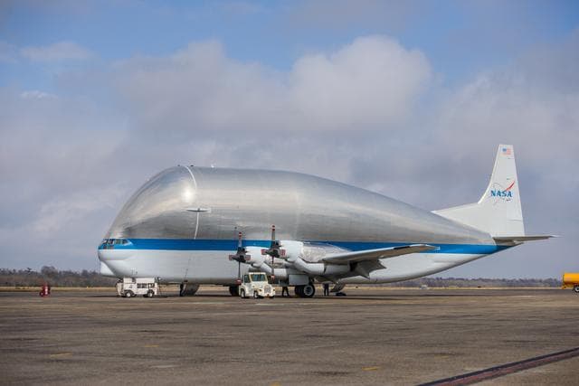 NASA image: Orion EM-1 Vessel Ships to KSC