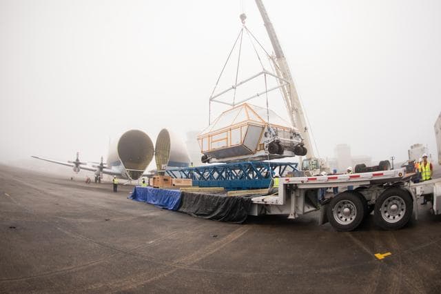 NASA image: Orion EM-1 Vessel Ships to KSC
