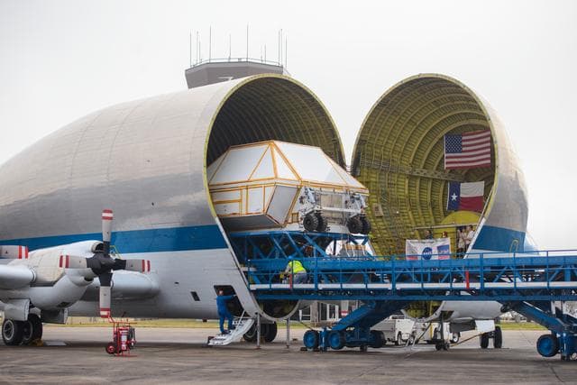 NASA image: Orion EM-1 Vessel Ships to KSC