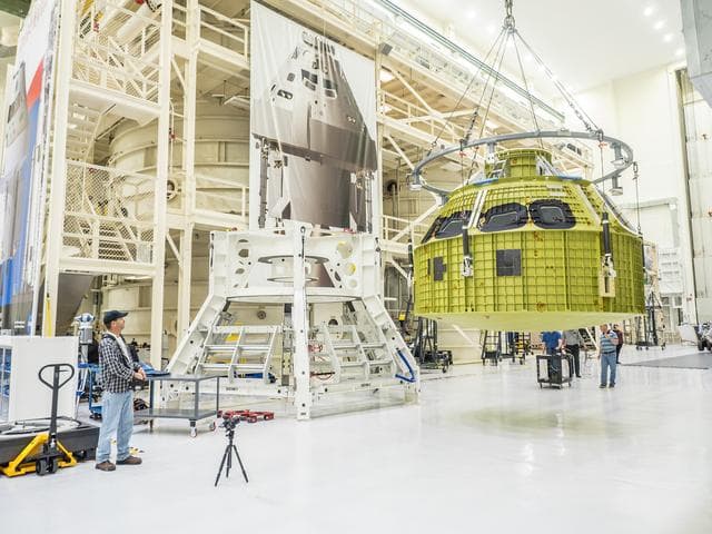 NASA image: Orion arrives at Kennedy Space Center