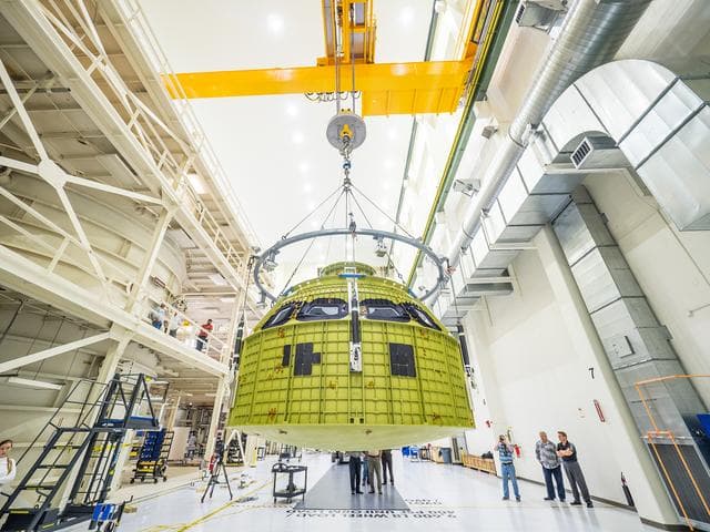NASA image: Orion arrives at Kennedy Space Center