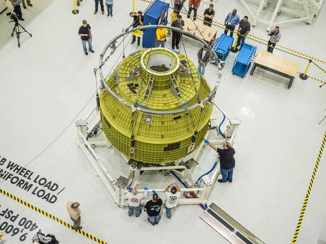 NASA image: Orion arrives at Kennedy Space Center