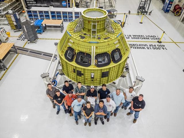 NASA image: Orion arrives at Kennedy Space Center