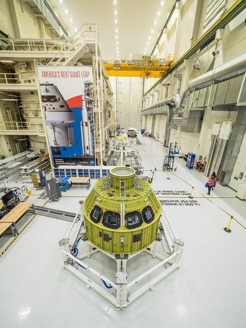 NASA image: Orion arrives at Kennedy Space Center