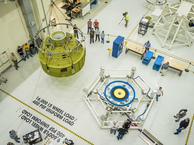 NASA image: Orion arrives at Kennedy Space Center