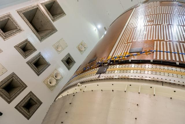 NASA Blasts Orion Service Module with Giant Horns