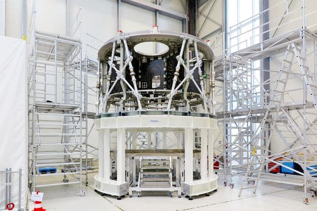NASA image: Exploration Mission-1 Service Module
