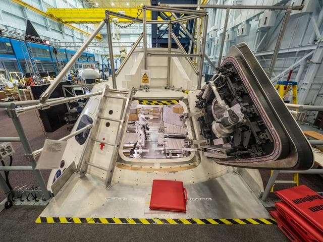 NASA image: Orion Interior