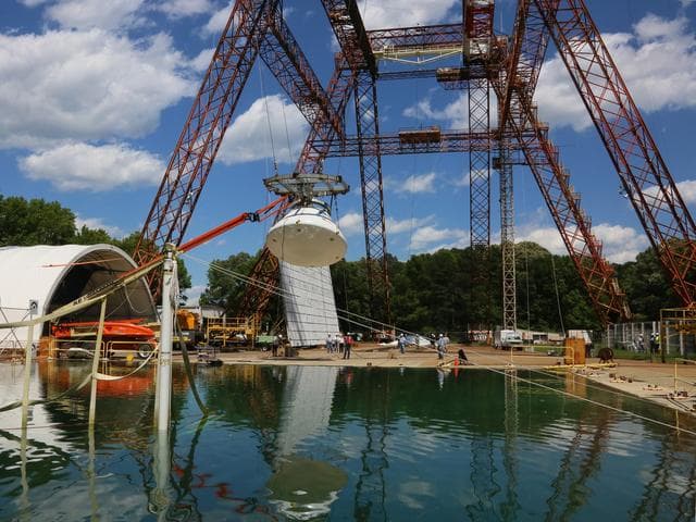 NASA image: Water Impact Testing