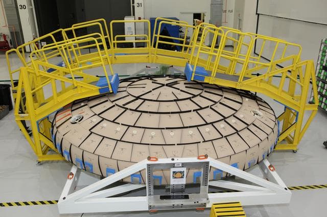 NASA image: Orion Tile Fitting