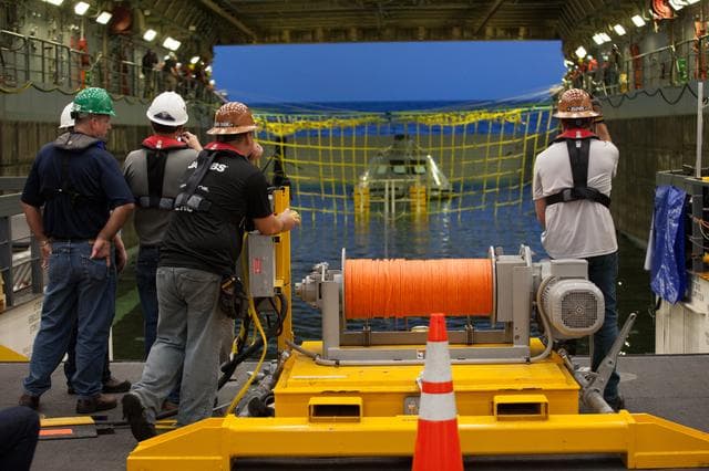 NASA image: Orion Underway Recovery Test 5 (URT-5)