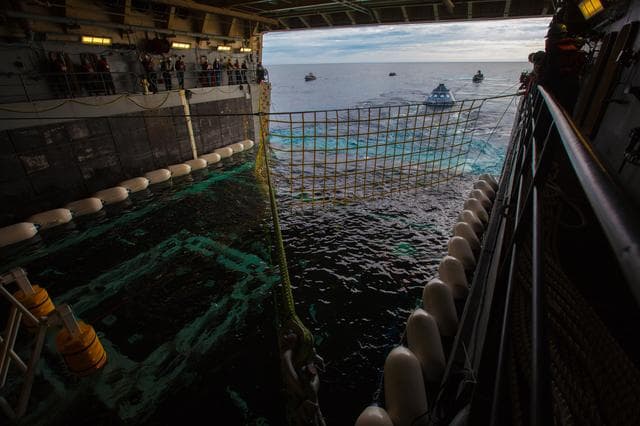 NASA image: Orion Underway Recovery Test 5 (URT-5)