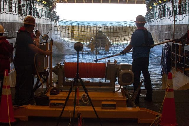 NASA image: Orion Underway Recovery Test 5 (URT-5)