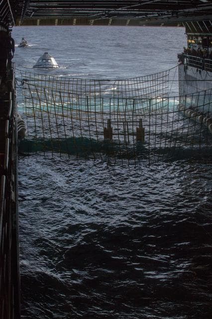 NASA image: Orion Underway Recovery Test 5 (URT-5)